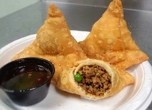 Vegetable & Chicken Samosa